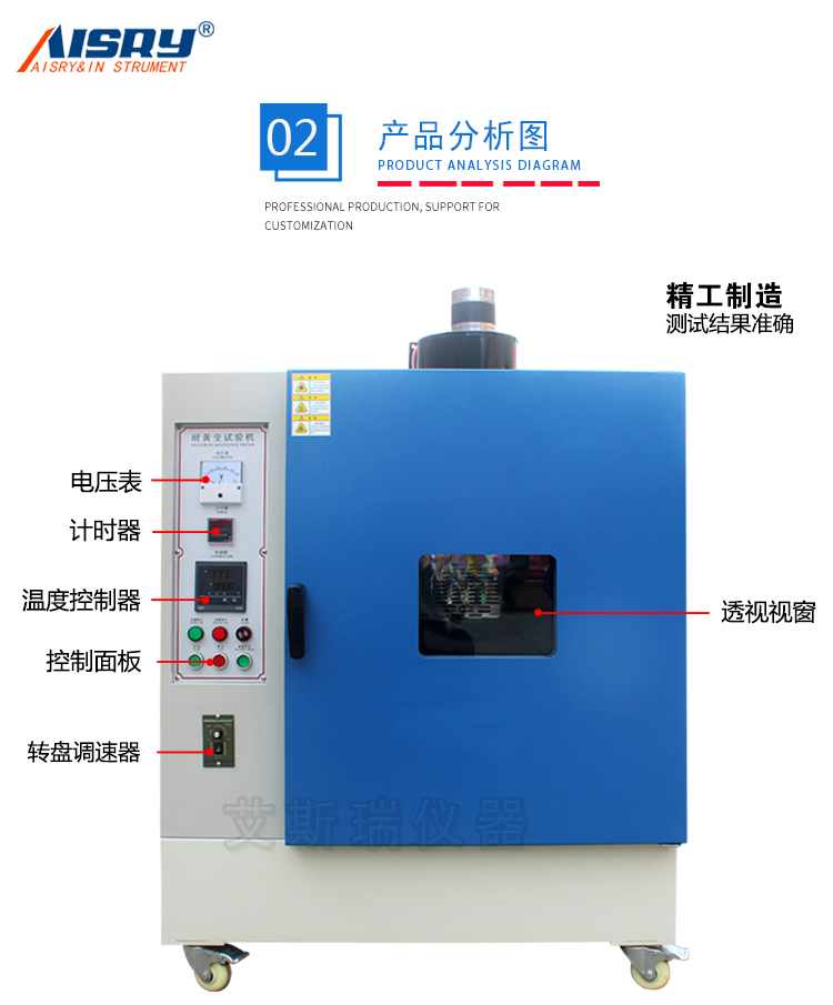 耐黃變試驗機