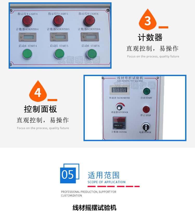 線材搖（yáo）擺測試