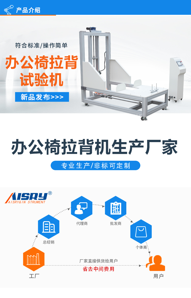 辦公座椅拉背試（shì）驗機